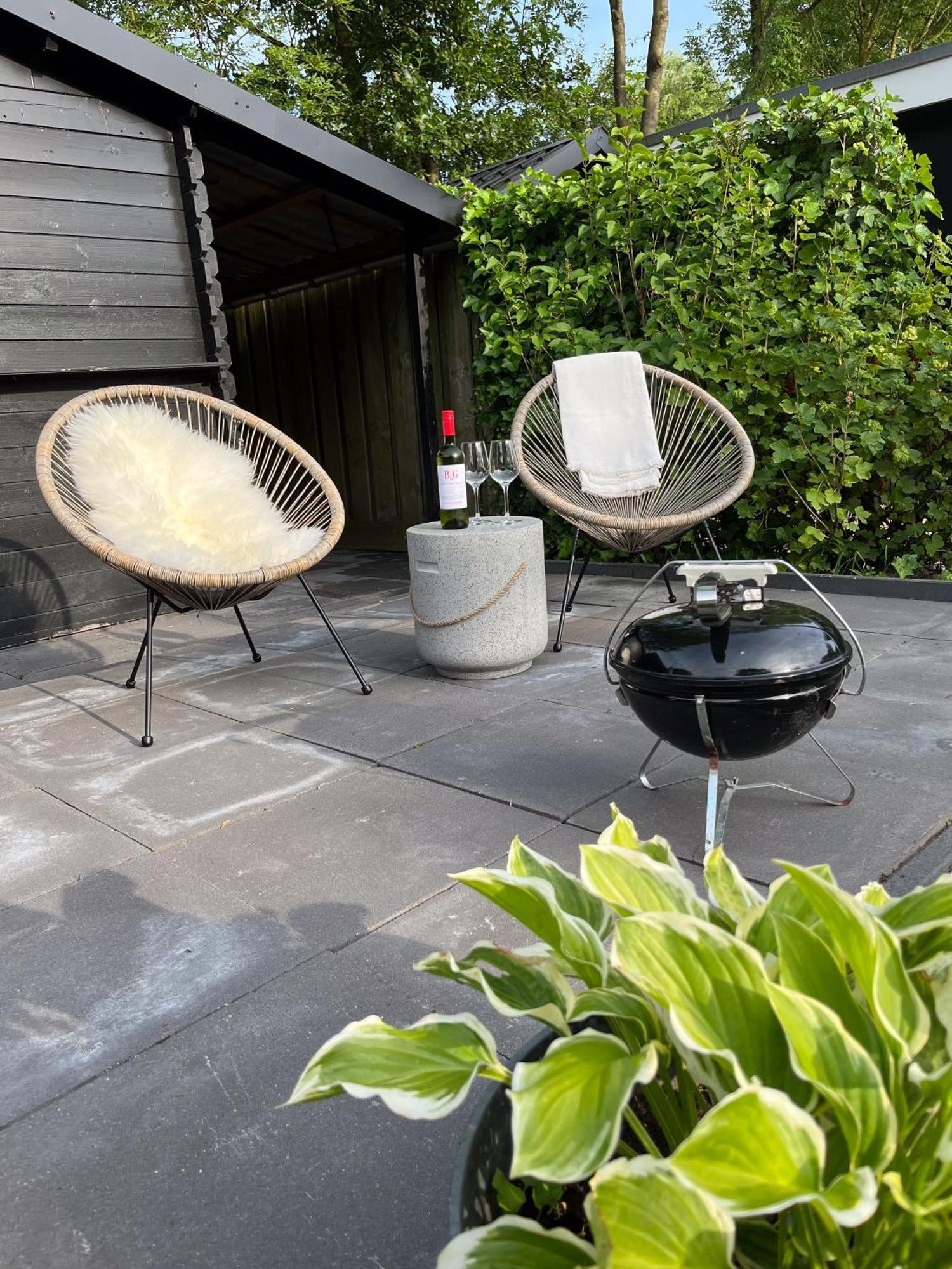 Luxe En Ruim Chalet Met Airco Bij Leekstermeer Matsloot Zewnętrze zdjęcie