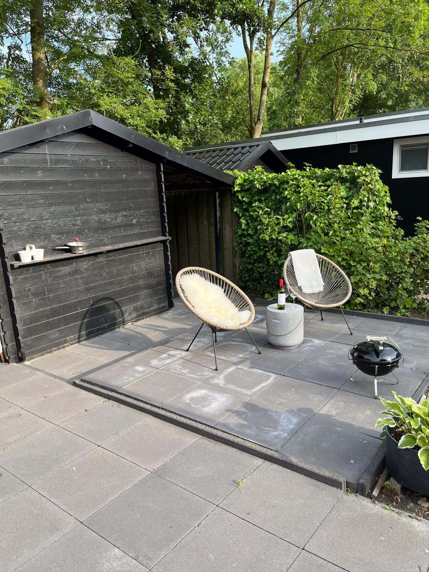 Luxe En Ruim Chalet Met Airco Bij Leekstermeer Matsloot Zewnętrze zdjęcie